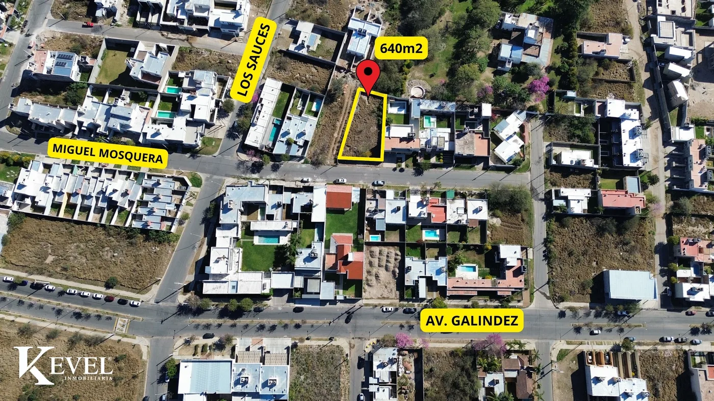 Terreno de 640 m², a 100m de av. Galindez