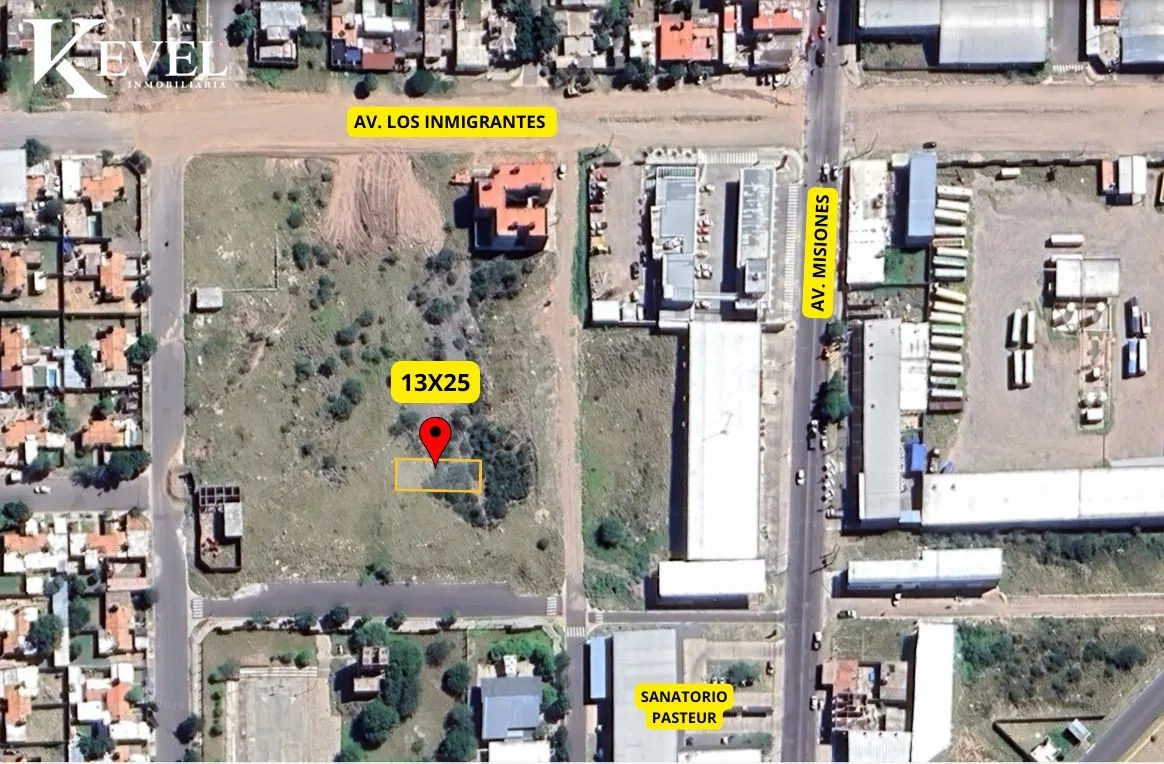 Terreno / Lote en venta de 325 m²