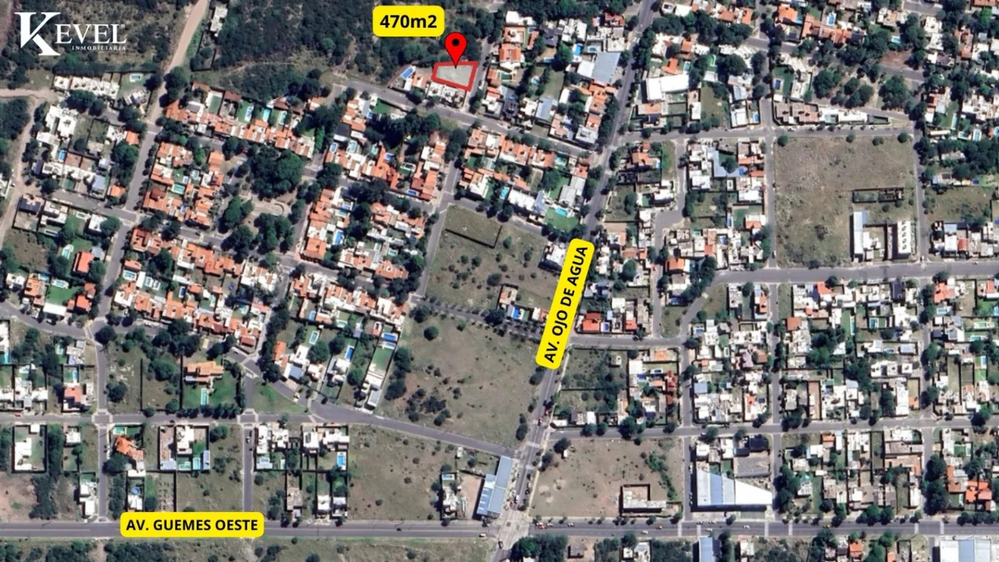 Lote de 470 m² en B° lomas del tala