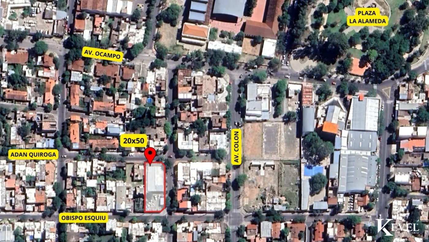 Terreno de 1000 m² a 100m de av. Ocampo y av. Colon