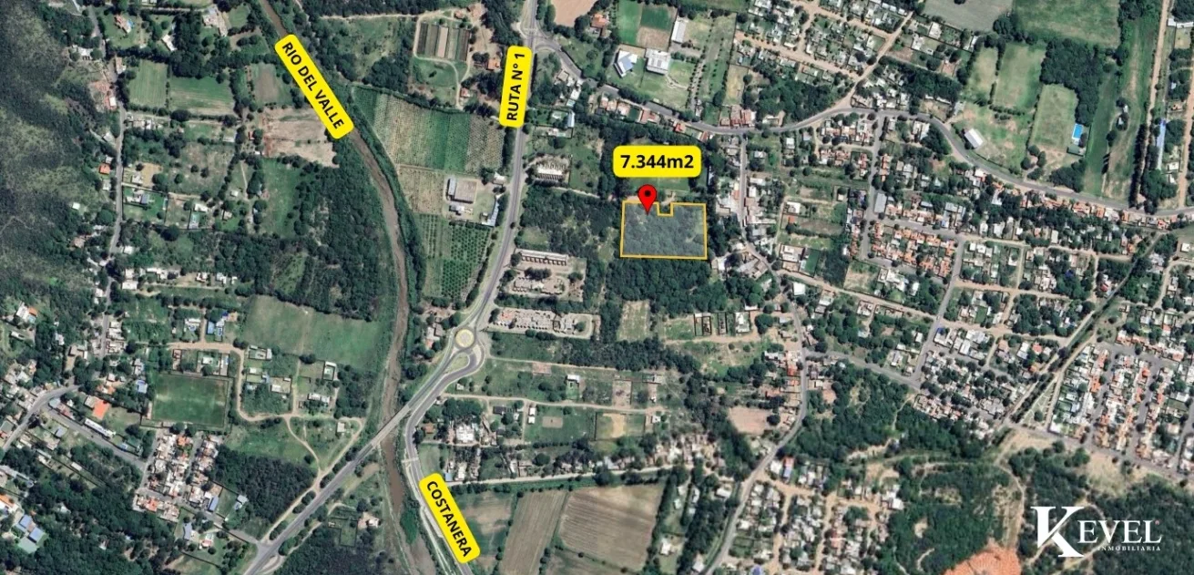 Terreno / Lote en venta de 7344 m²