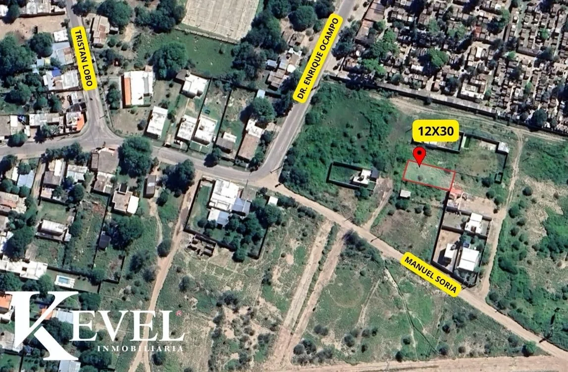 Terreno / Lote en venta de 306 m²