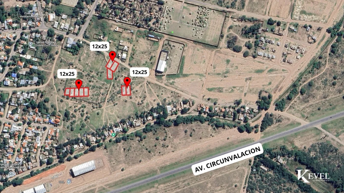 Lotes de 300 m² en pozo mistol