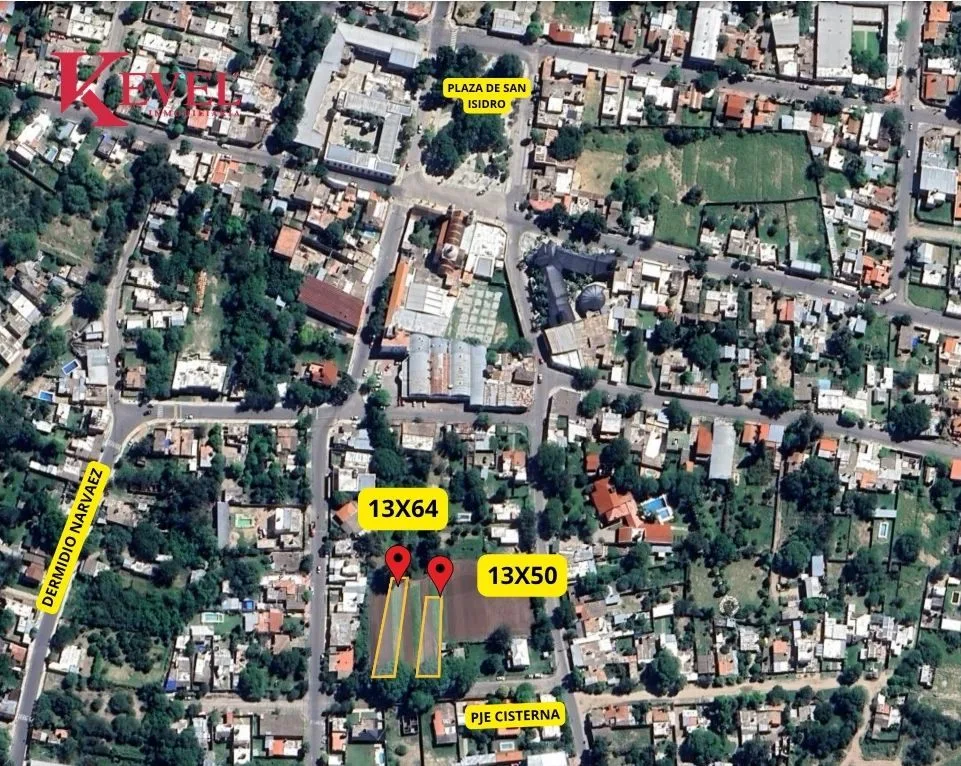 Terreno / Lote en venta de 789 m²