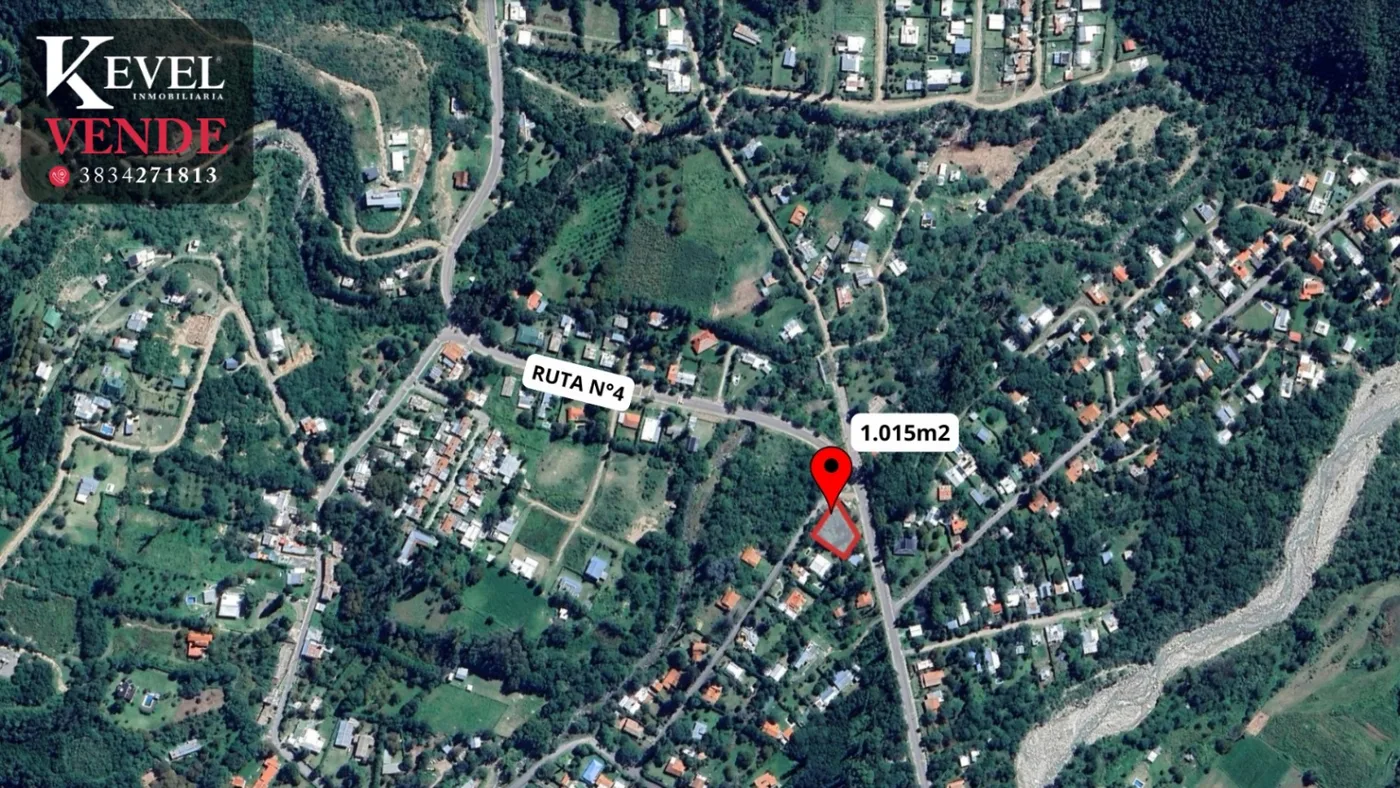 Terreno / Lote en venta de 1015 m²