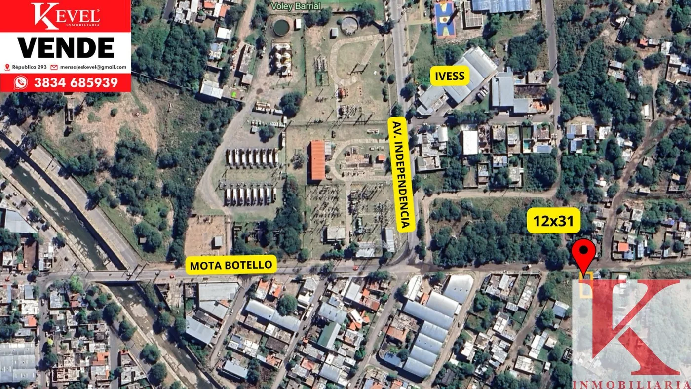 Terreno / Lote en venta de 372 m²
