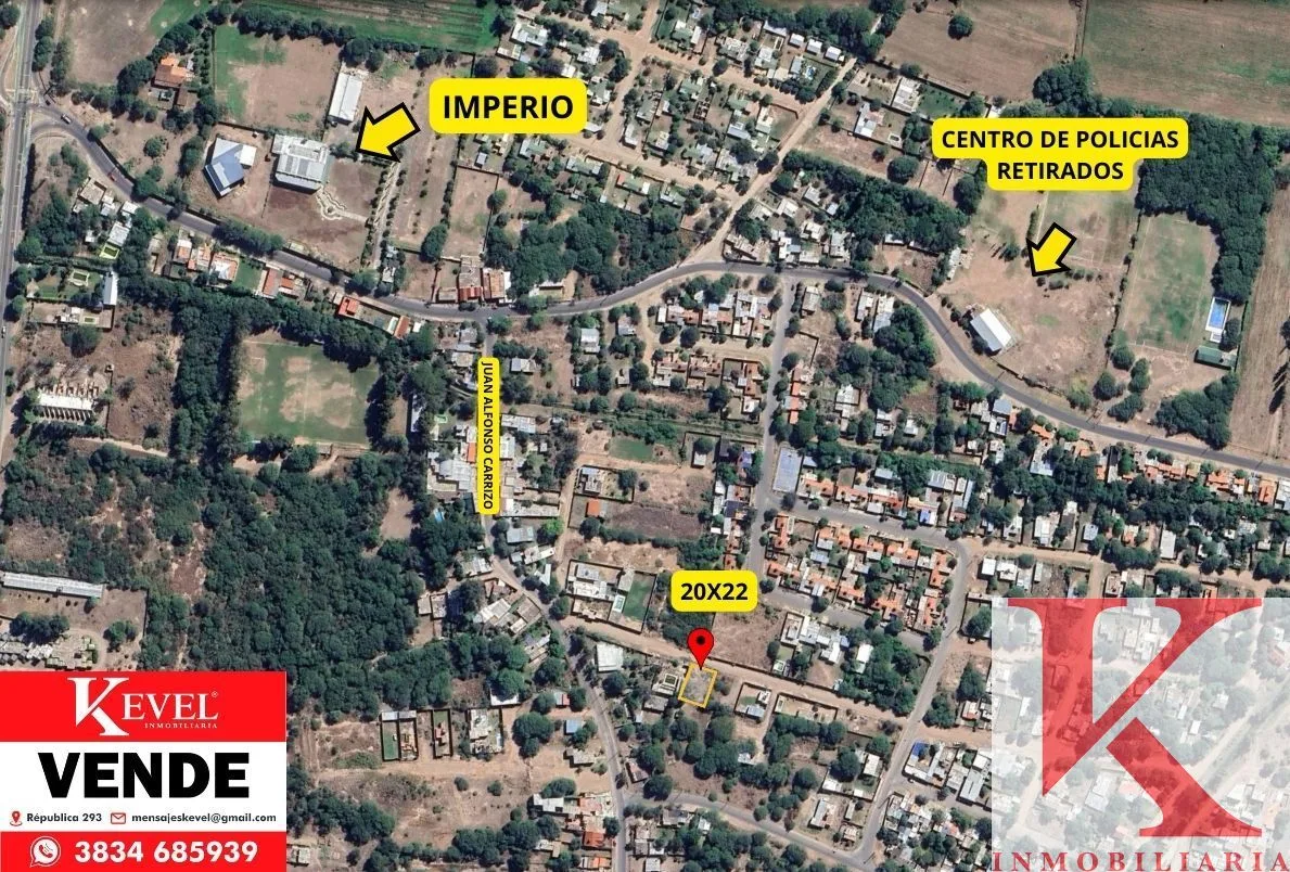 Terreno / Lote en venta de 436 m²