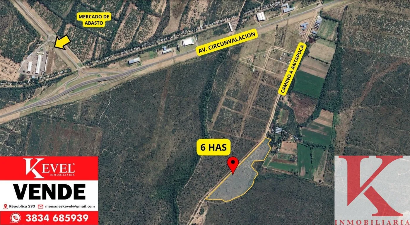 Lote de 6 hectareas a metros de circunvalacion, foto 1