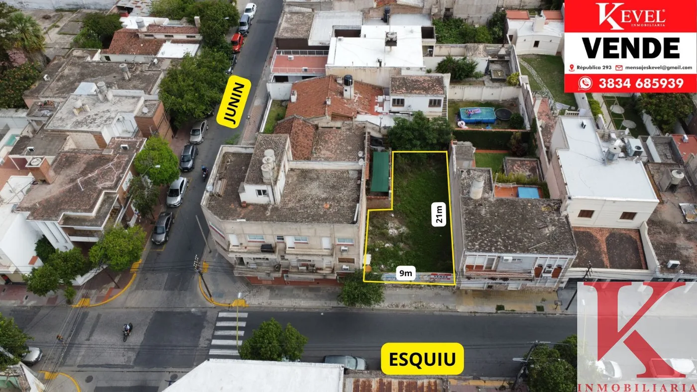 Terreno a 300m de la plaza principal