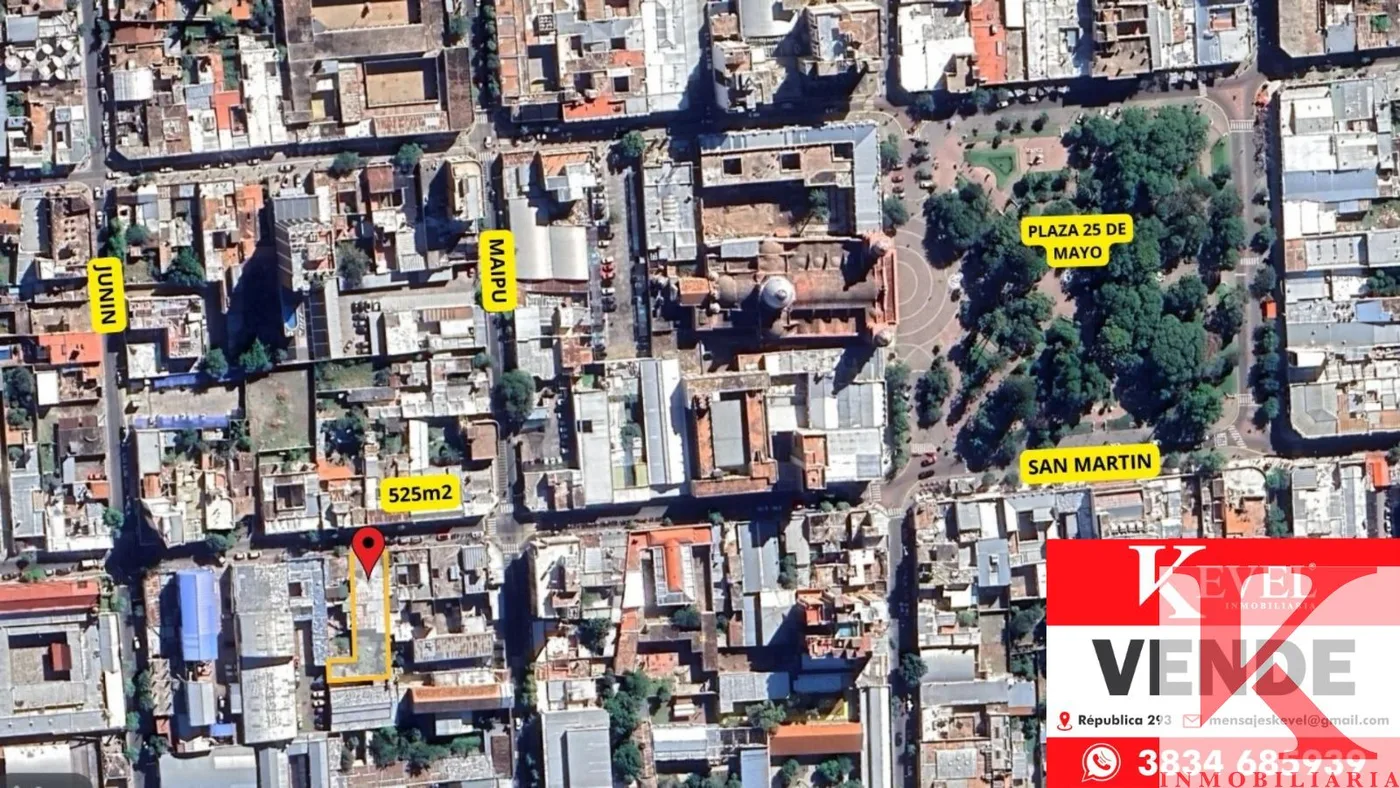 Lote centrico, a 1 cuadra de plaza 25 de mayo y de la catedral, foto 2