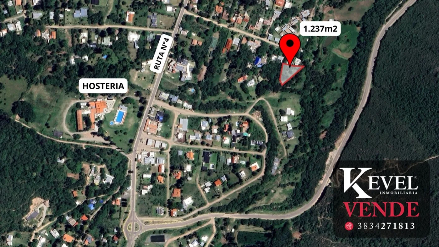 Terreno / Lote en venta de 1237 m² ubicado en El Rodeo
