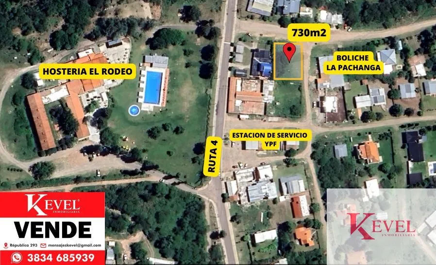 Terreno / Lote en venta de 730 m² ubicado en El Rodeo