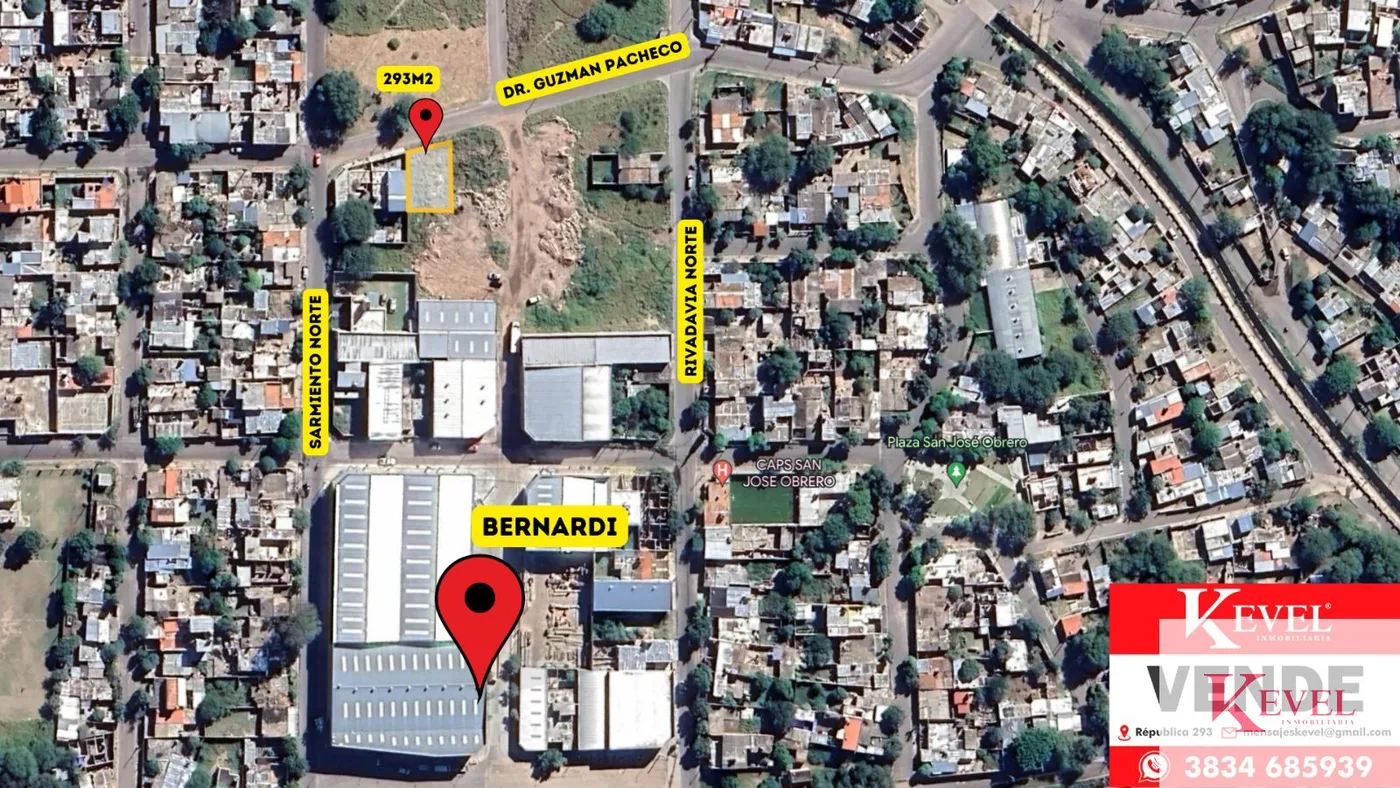 Terreno a 100m de bernardi