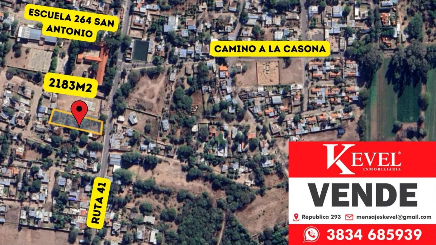 Terreno en venta de 2183 m², foto 1