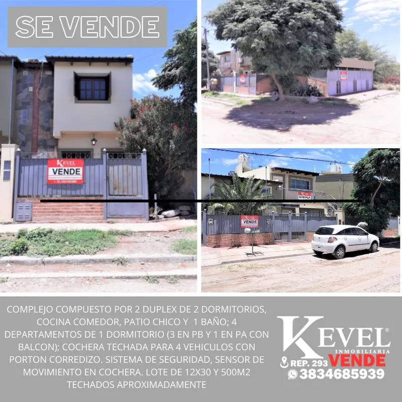 Se vende 2 duplex y 4 departamentos