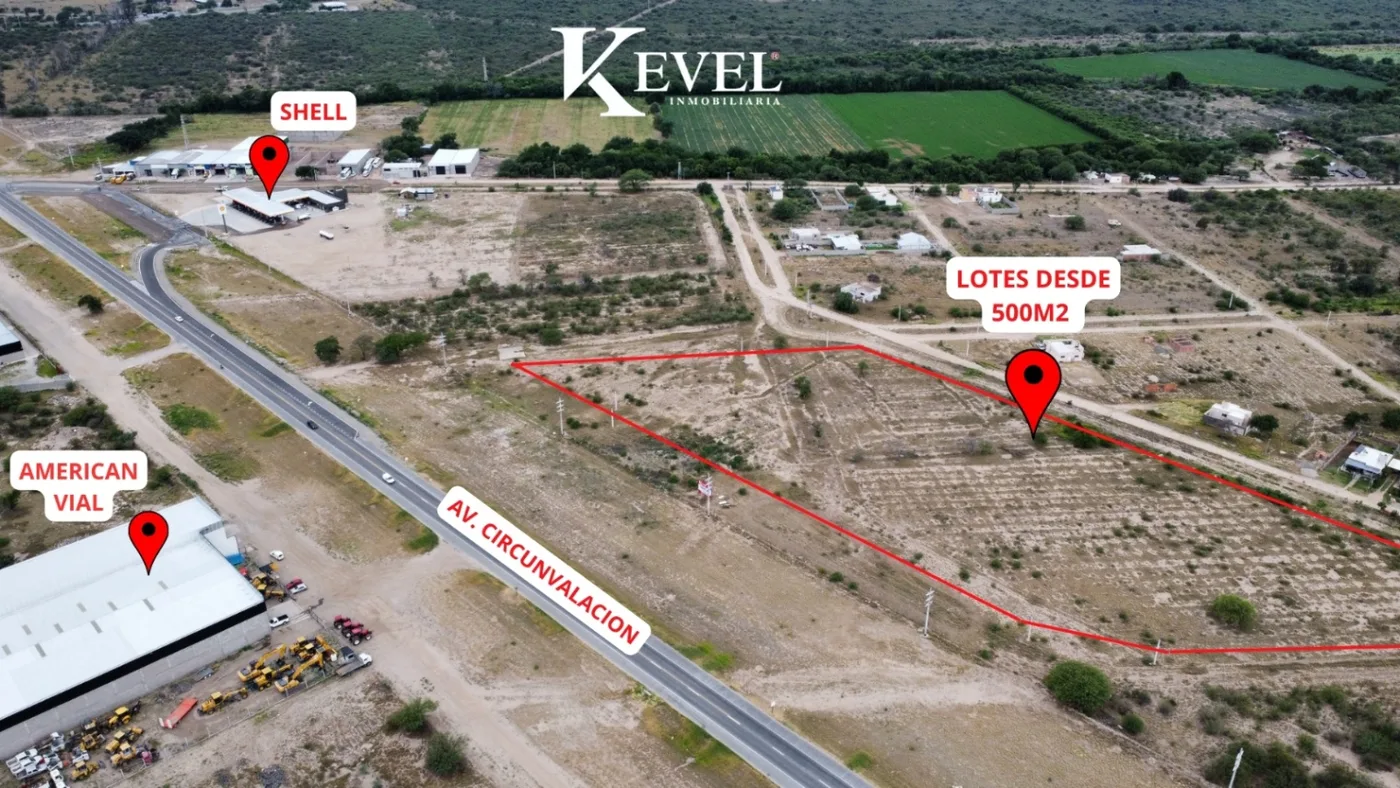 Lotes sobre av. Circunvalacion